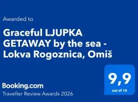 Graceful LJUPKA GETAWAY by the sea - Lokva Rogoznica, Omiš
