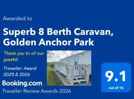 Superb 8 Berth Caravan, Golden Anchor Park