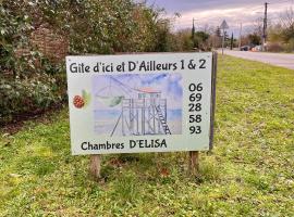Chambres d'Elisa, хотел в Saint-Morillon