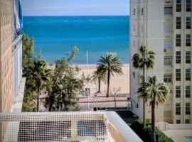 Apartamento Familiar con piscina y Garaje Playa de Gandía con vistas al mar