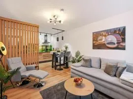 Wohlfühlapartment, Zentral, 200m zur UNI, Parkplatz, Boxspringbetten, Massagesessel, Nespresso, 1Gbit WIFI