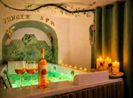 Jungle Spa - Cocon tropical et dépaysant avec balnéo en plein coeur de Pézenas !