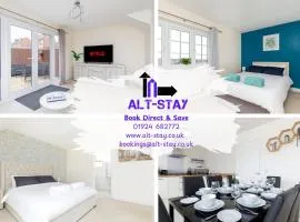 Kirkstall by Alt-Stay - 4 Bed Home - Parking, WiFi & 2x En-suites - Contractors & Relocations - Weekly & Monthly Rates - - Best Rates Direct, Search Alt-Stay Accommodation
