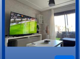 Viesnīca Marina Saidia Luxury Apartment with Pool & Garden View,Residence Tamaris pilsētā Saīdija