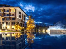 Romantiska viesnīca Kamengrad Hotel & SPA pilsētā Panagjuri&scaron;te