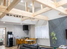 1棟貸ロフトハウスK2 日本の真ん中三重県観光拠点最大8人駐車場無料Mie Suzuka ise