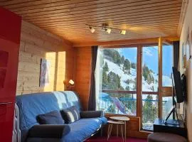 Plein Sud, skis aux pieds, linge & ménage inclus---South-facing, SKI-IN-OUT, all included---Arc 2000, Le Varet