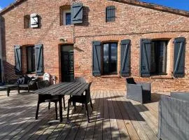 Cocon de briques aux portes de Toulouse