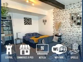 Cosy Studio - Cœur de Moret - Bord du Loing à pied