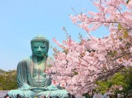 Reserved for 10 people 1 minute walk to the beach 6 minutes to Hase Station 12 minutes to the Great Buddha 最大10名様 徒歩で海1分 ｺﾝﾋﾞﾆ30秒 長谷駅6分 極楽寺駅6分 大仏12分 貸切一軒家96ｍ2 閑静な古民家 星の井庵