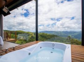 Cabana Romântica perto de Florianópolis VST035, hotel u gradu Annitapolis