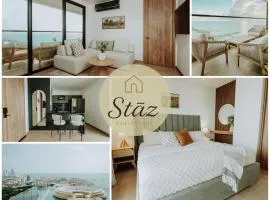 Walk to Old City Pool Ocean View 1BR King Bed