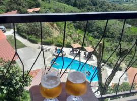 Suite relax entre naturaleza y piscina en Tulipe, hôtel 