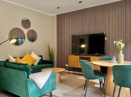 Lichtdurchflutetes Design-Apartment U39-1、Niederdorlaのホテル