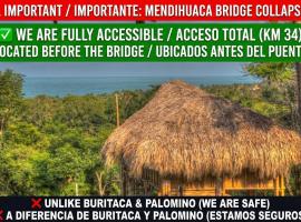 Villa Maria Tayrona, Jungle and Sea Experience, hotelli kohteessa Los Naranjos