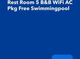 Hotel El Cocobolo Food&Rest Room 5 B&B WiFi AC Pkg Free Swimmingpool