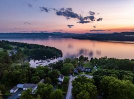 Basin Harbor, &pi;&alpha;&rho;&alpha;&lambda;&iota;&alpha;&kappa;ό &xi;&epsilon;&nu;&omicron;&delta;&omicron;&chi;&epsilon;ί&omicron; &sigma;&epsilon; Vergennes