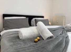 HeimZeit Central Apartment mit Parkplatz, hotel in Bad Vilbel