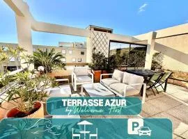 Terrasse Azur, 4 pers, grande terrasse proche mer