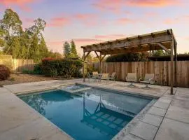 Pool Hot Tub Firepit Game Room Minutes from Sebastopol Russian River Baker Lane Retreat