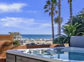 Steps to BeachShops Oceanview Hot TubFirepit Moonlight Modern by AvantStay