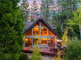 Classic A-Frame Cabin w Hot Tub Deck Easy Access Near Ski Lake Summit Haven by AvantStay