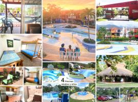 산 헤로니모에 위치한 호텔 ""Apto 2 Habit, 4 piscinas, Dcto GENIUS, Check in-out extendidos, a 1 cuadra del parque -Ciudadela del Sol-""