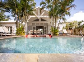 Chaleureuse villa vue mer et campagne 4 étoiles, hotel di Sainte-Rose