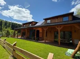 Gościejówka na skraju lasu