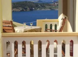 Melina's sunset-Cozy studio with amazing sea view and sunset
