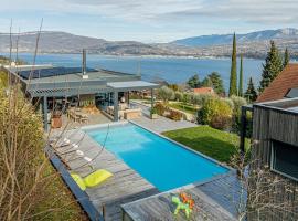 Villa Horizon - Piscine - Vue exceptionnelle: Bourdeau şehrinde bir otel