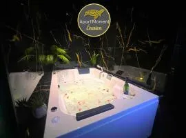 La Bulle Émeraude - Jacuzzi, Terrasse, Parking privé et gratuit