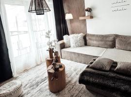 Le cocon Bl&aring;nc Metz -T2 cosy avec parking priv&eacute; & balcon - Gare, Nouvelle Ville, хотел с паркинг в Мец