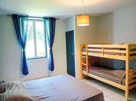 gîte à partager chambre pour 1 à 4 personnes