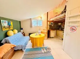 Studio Piscine en Drôme Provençale avec Repas Asiatique