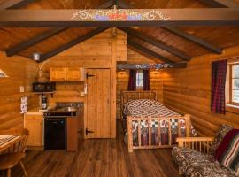 The Wolf Cabin - Bear Creek Cabins, hotelli kohteessa Winfield