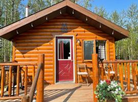 The Wolf Cabin - Bear Creek Cabins, отель в городе Winfield