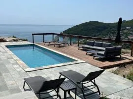 Villa A Roccia entre mer et montagne avec piscine privée