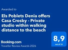 Els Poblets Denia offers Casa Crosby - Private studio within walking distance to the beach