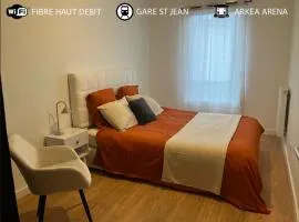 Chambre chez l'habitant proche gare St Jean et Arkea aréna