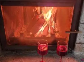 Evalacati-Villa Palma-Şömineli- Kış Düzeninde