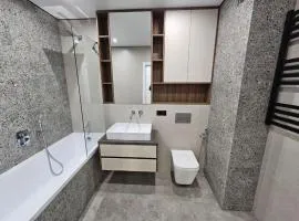 One-room modern apartment in the city center