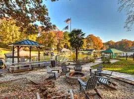 Lakefront Home Private Dock Tiki Bar Firepit Shore to Please by AvantStay