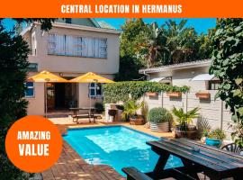 Hermanus Backpackers & Budget Accommodation, hotel con estacionamiento en Hermanus