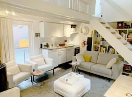 Cottage Markdal met gratis fietsen, viešbutis mieste Breda