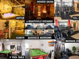 Hot Tub, Ice Bath, Gym, Sauna, Pool Table Coorparoo Haven