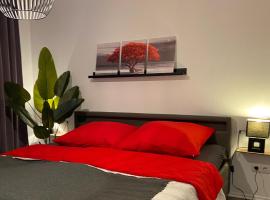 Top möblierte 2-Zimmer Wohnung, Zentrum Vilsbiburg, Sonniger Balkon, Garage, WLAN, Hotel in Vilsbiburg