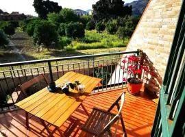 Casa dei Fiori con la vista a Taormina