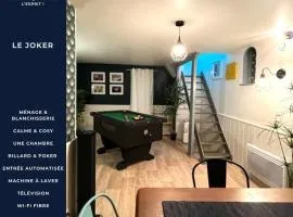 LE JOKER - T2 proche gare - Billard - Wifi - TV