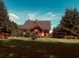 Drewniany dom w Borach Tucholskich "Twoja Ostoja"